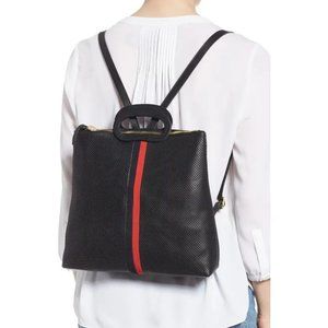 8/25 LAST DAY📦 Clare V Marcelle Black Perforated Leather Backpack